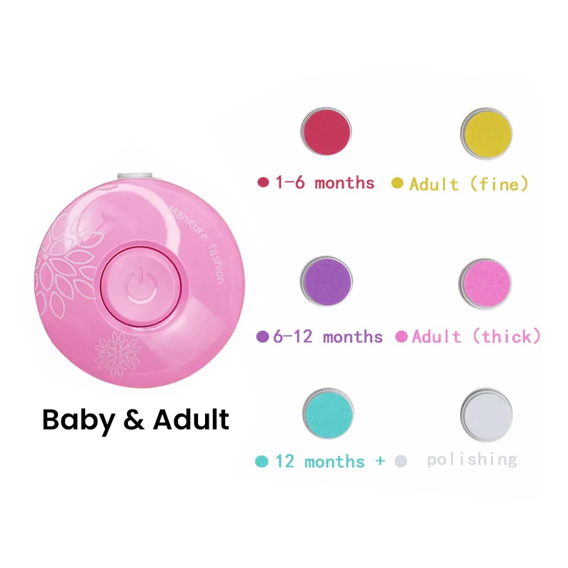 BABY ELECTRIC NAIL CARE KIT